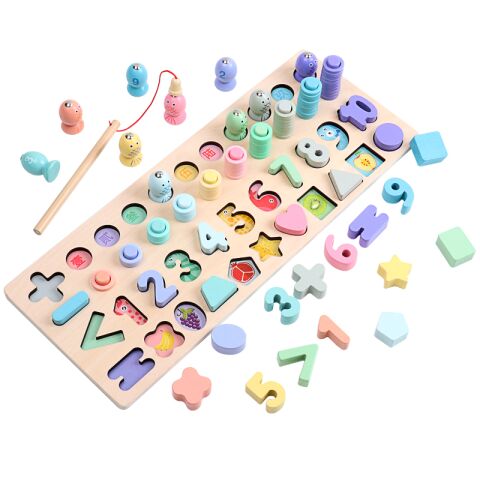 2Kids Toys Multifunctional board jigsaw 4in1