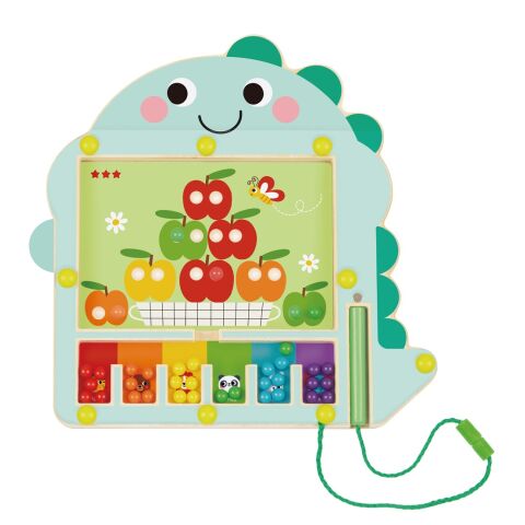 2Kids Toys Magnetic Color Sorting Game with Dinosaur