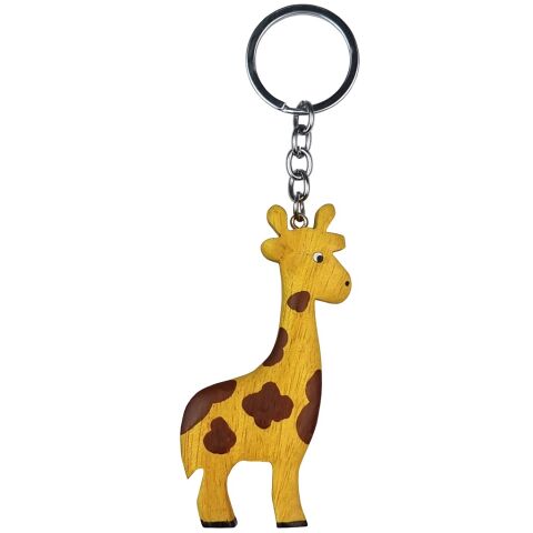 2Kids Toys Wooden Key Ring Large Giraffe