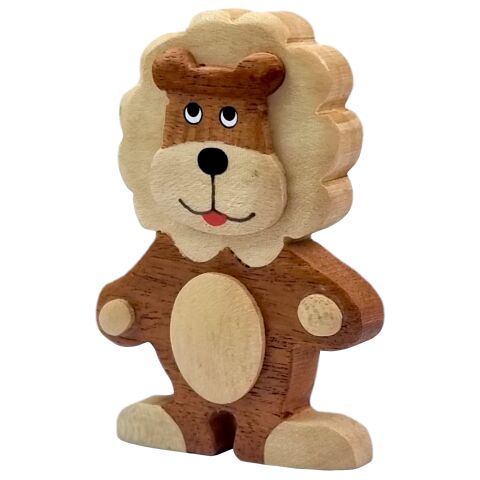 2Kids Toys Wooden Magnet Large Lion Standing
