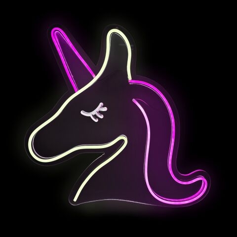 2Kids Toys LED NEON LIGHT Unicorn pink and white