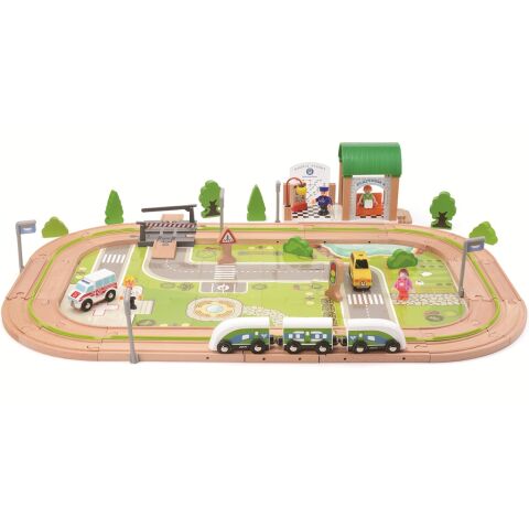 2Kids Toys Village Train Track 110 pieces