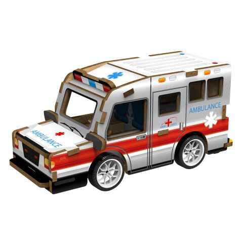2Kids Toys 3D Wooden Puzzle Ambulance