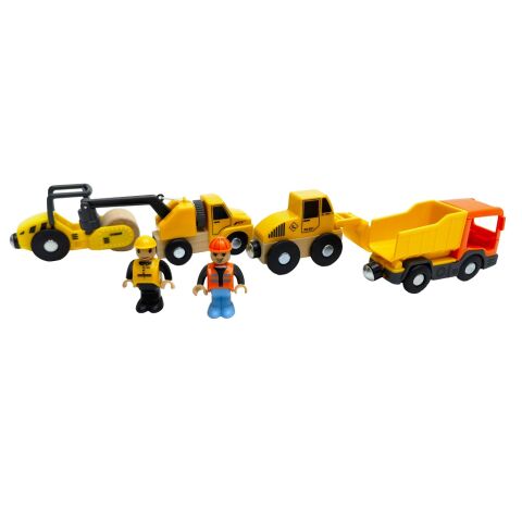 2Kids Toys Construction Machinery Set with Figures