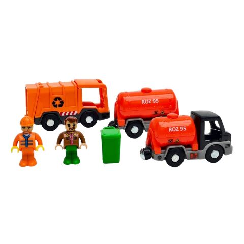 2Kids Toys Garbage Truck Set with Figures