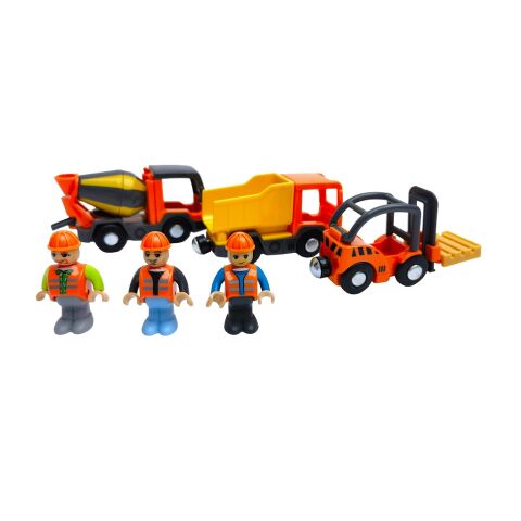 2Kids Toys Construction Vehicles Set with Figures