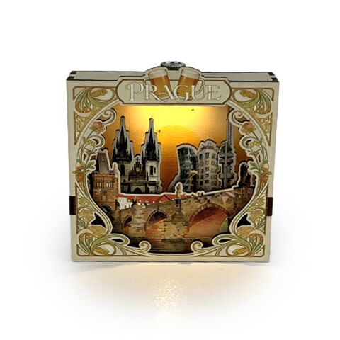 2Kids Toys 3D Magnet Prague Landmarks