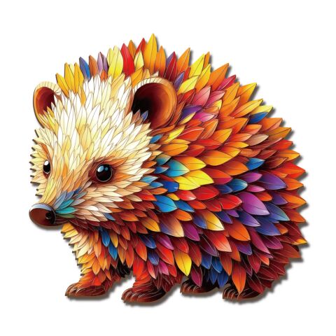 2Kids Toys Wooden Jigsaw Puzzle Hedgehog