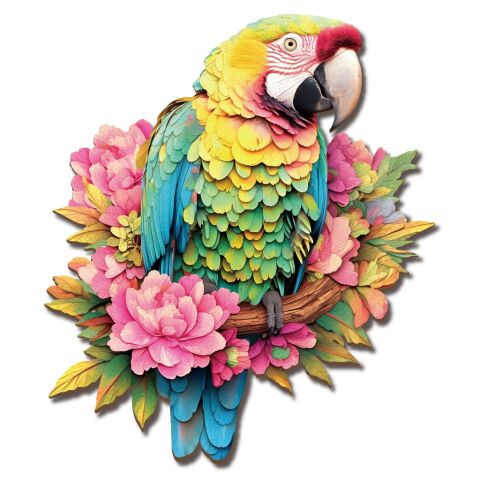 2Kids Toys Wooden Jigsaw Puzzle Parrot