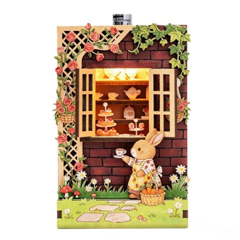 2Kids Toys 3D Wooden Puzzle Magnet Bunny's Patisserie