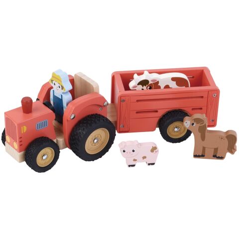 2Kids Toys Tractor with Trailer & Figures