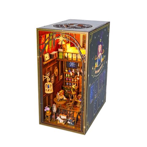 2Kids Toys DIY Book Nook Miniauture House Miry the Magician's House
