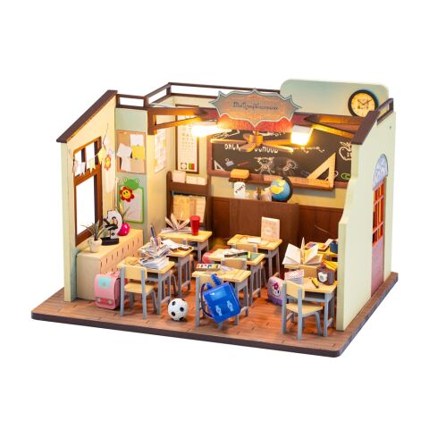 2Kids Toys Miniature House School Classroom