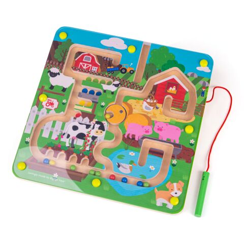 Bigjigs Toys Magnetic Maze Farm