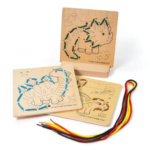 Bigjigs Toys Dressing by Numbers Dinosaurs