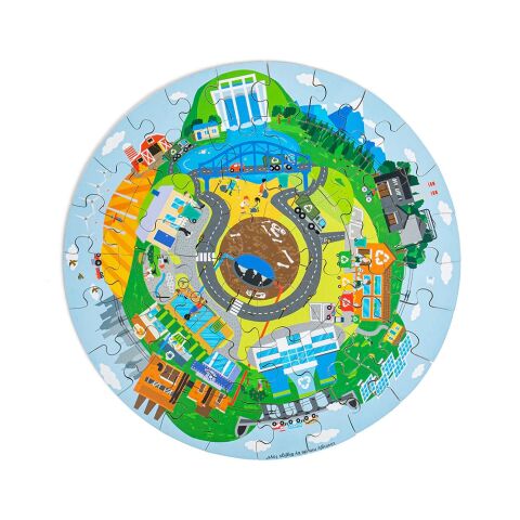 Bigjigs Toys Circular Recycling Puzzle