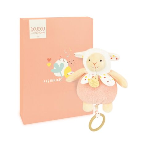 Doudou Plush sheep playing melody 20 cm