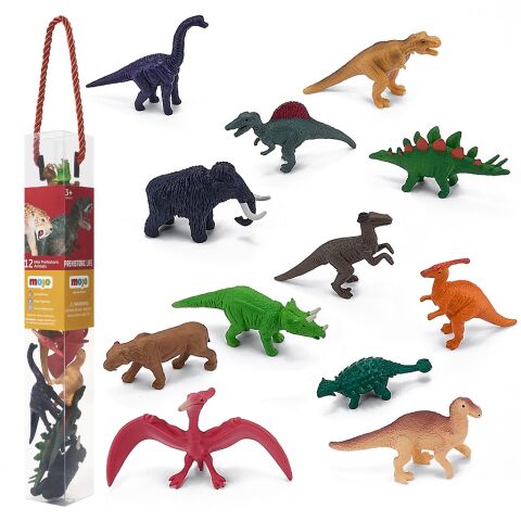 Mojo Mini World Prehistoric Animals 12 pcs