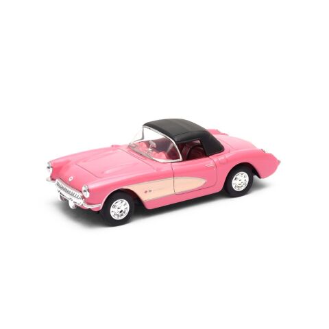 Welly Chevrolet ´57 Corvette soft top 1:34 white
