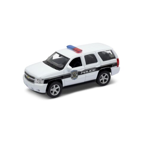 Welly Chevrolet Tahoe 07 POLICE 1:34 white