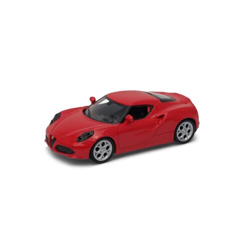Welly Alfa 4C 1:34 red