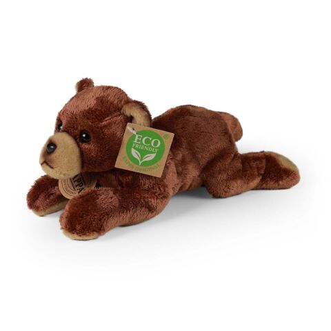 Rappa Plush bear lying 18 cm ECO-FRIENDLY