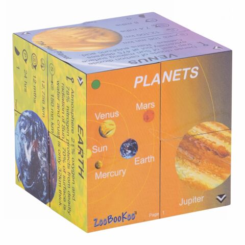 Zoobookoo Book in a nutshell Planets