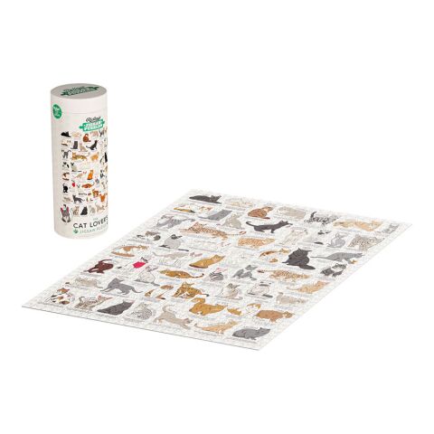 Ridley's Games White Cat Lover's Puzzle 1000 pieces
