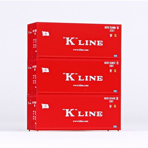 Piko Set 3x20ft container K-Line - 56220