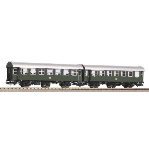 Piko Set of 2 passenger cars Umbauwagen B3yg and B3yg DB III - 58241