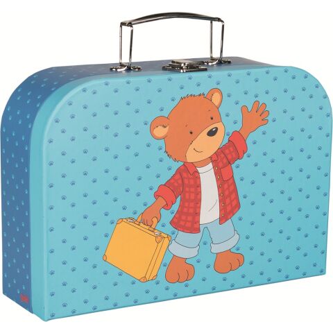 Goki Teddy Travel Games Suitcase