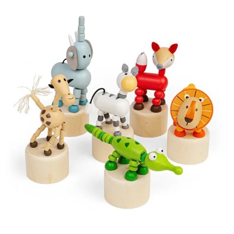 Bigjigs Toys Wooden Cat Animals Safari 1 piece