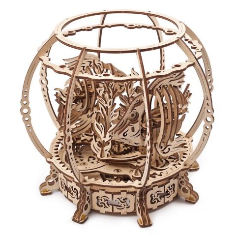 Ugears 3D Wooden Mechanical Puzzle Mechanical Aquarium