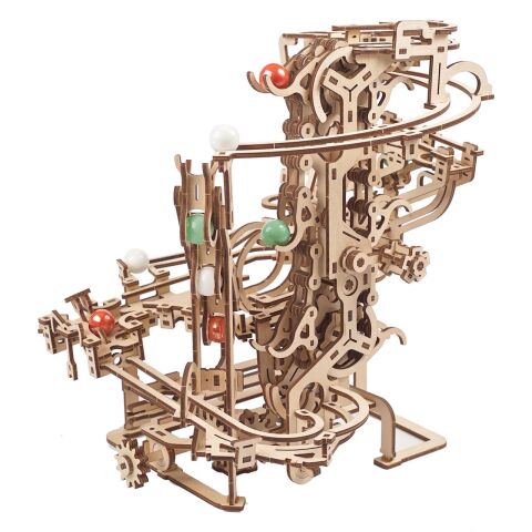 Ugears 3D Wooden Mechanical Puzzle Ball Track Chain