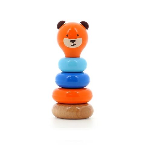 Vilac Wooden mounting tower Marcel the bear