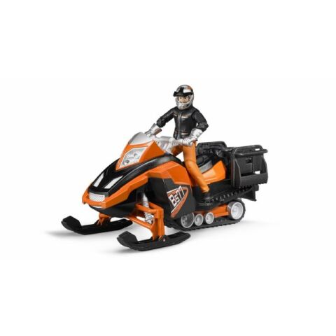 Bruder BWORLD Snowmobile with driver