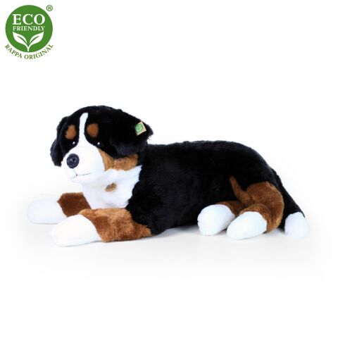 Rappa Large plush Bernese Mountain Dog lying 89 cm ECO-FRIENDLY