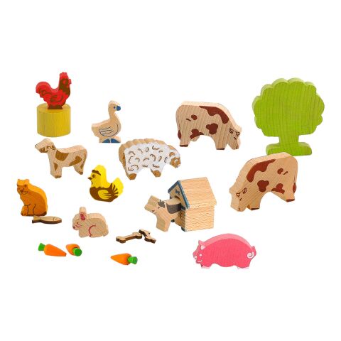 Jeujura Farm Animals 20 pieces