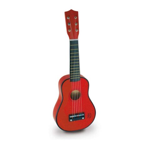 Vilac Acoustic guitar red