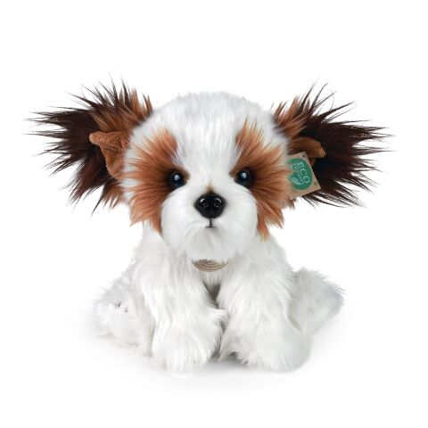 Rappa Plush dog shih tzu sitting 28cm ECO-FRIENDLY