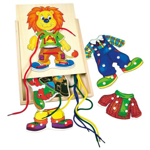 Bino Motor Games Leo the Lion First Sewing