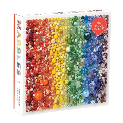 Galison Puzzle Rainbow Balls 500 pieces