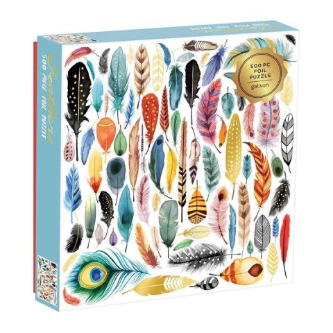 Galison Puzzle Feathers 500 pieces