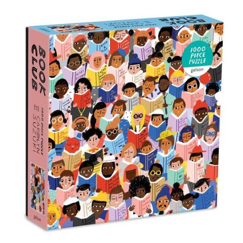 Galison Puzzle Book Club 1000 pieces