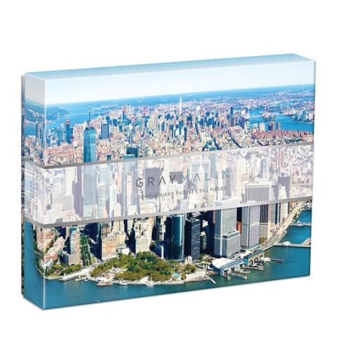 Galison Double Sided Puzzle New York City Gray Malin 500 pieces