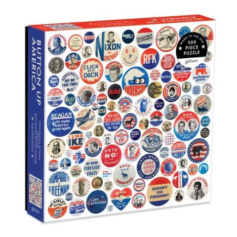 Galison Puzzle Plaques of America 500 pieces