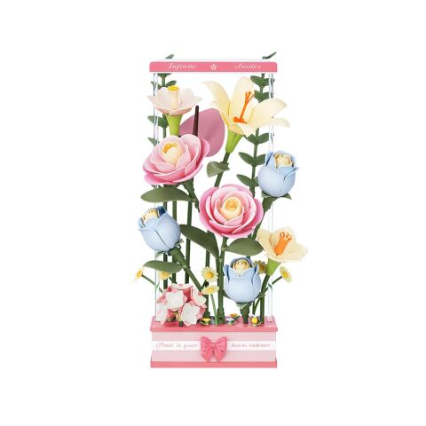 RoboTime 3D Jigsaw Flower Box