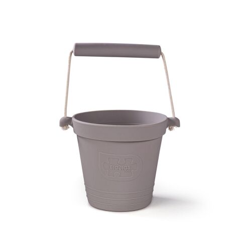 Bigjigs Toys Beach Bucket Dark Grey