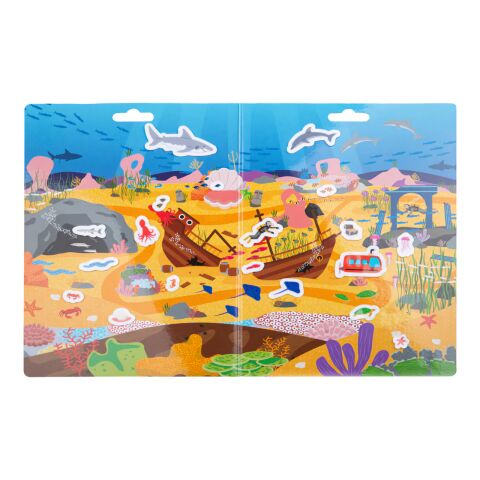 Bigjigs Toys Reusable stickers adventure in the sea