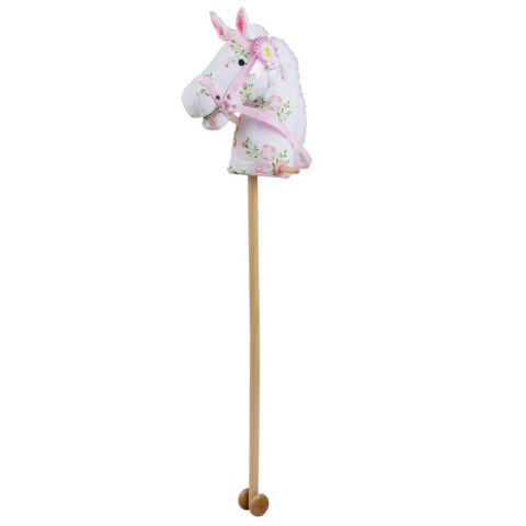 Bigjigs Toys Pink horse on a stick